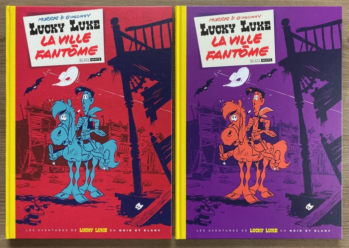 Lucky Luke T25 - La Ville fantôme - 2x C - 2 Album - Begrænset udgave - 2023