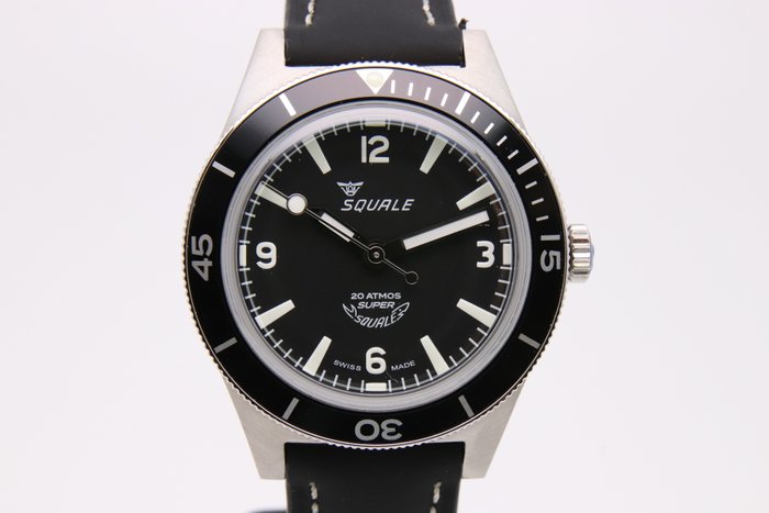 Squale - SuperSquale - SUPERMBKBK.RLBK | Black 20 Atmos Diver - Mænd - 2011-nu