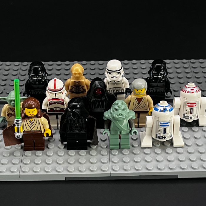 Lego - Star Wars - Lego Star Wars - OG Minifigure Lot - 2000-2010 - Danmark