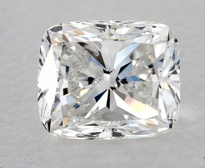 1 pcs Diamant  (Natur)  - 0.81 ct - Pude - F - SI2 - International Gemological Institute (IGI)