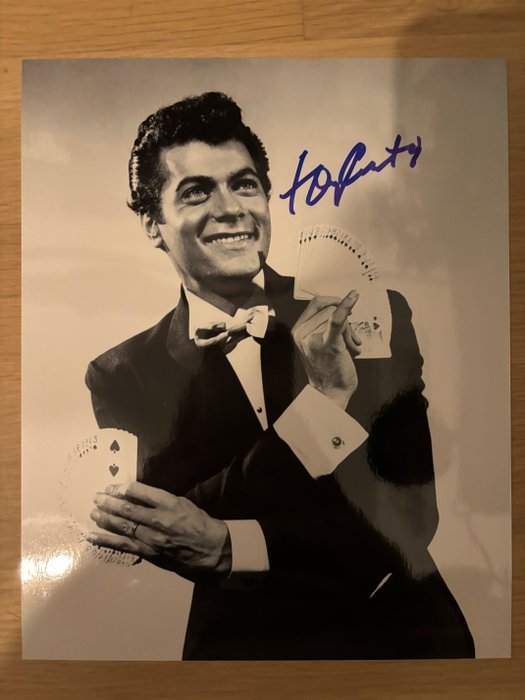 Tony Curtis - Autographe