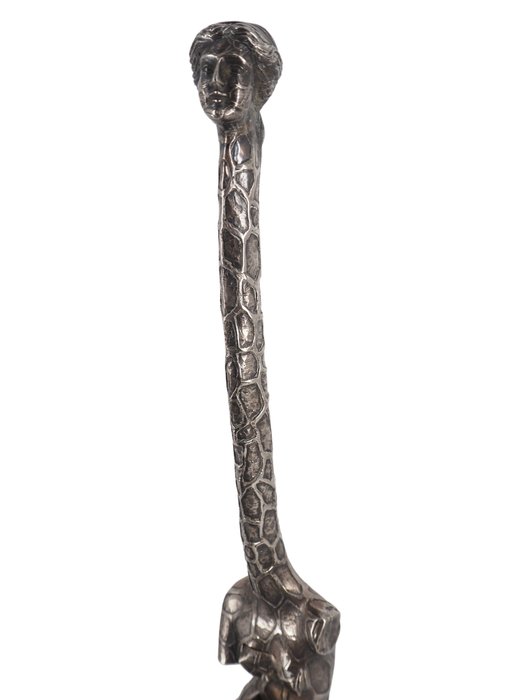 Salvador Dali (1904-1989) - Skulptur, Vénus à la girafe aux tiroirs - 56 cm - Original sølvbelagt bronzeskulptur - 1973