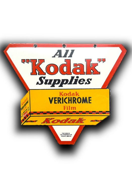 Kodak - Plaque Émaillée