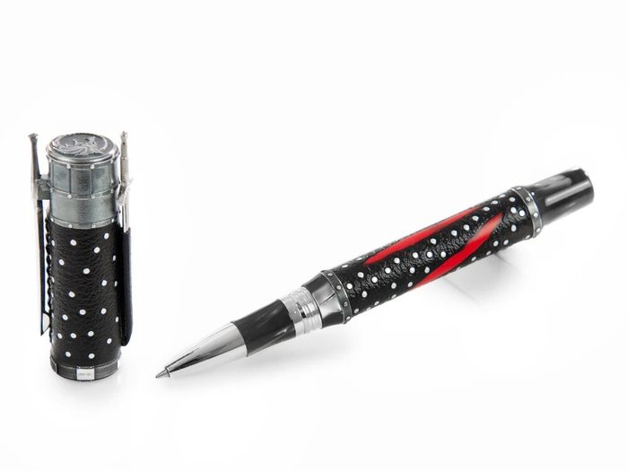 Montegrappa - THE WITCHER - Limited Edition * 1 - 199 * - ISWINRSE - 18K Gold - Swords  Emblems - New - Rollerpen