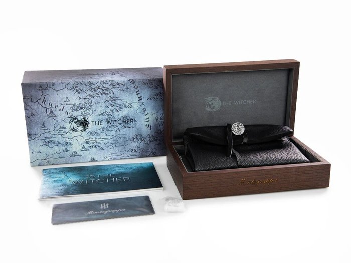 Montegrappa - THE WITCHER - Limited Edition * 1 - 199 * - ISWINRSE - 18K Gold - Swords  Emblems - New - Rollerpen