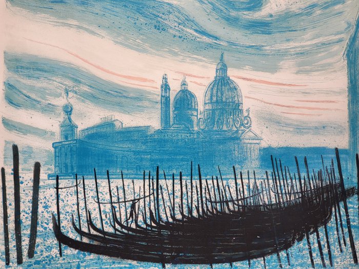 André Brasilier (1929) - Venise