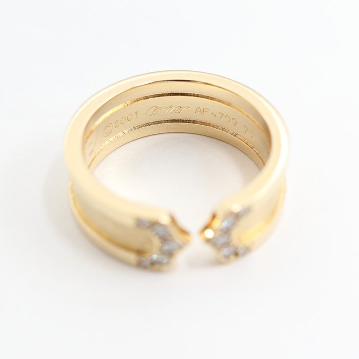 Cartier - Ring - C2 Small Ring - 18 kraat Gulguld