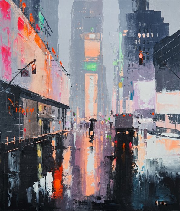 Michele Telari - Riflessi a Times Square