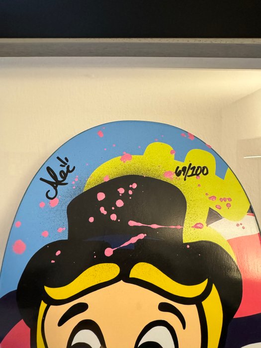 Alec Monopoly - Pink $ Monopoly Richie Skateboard Deck