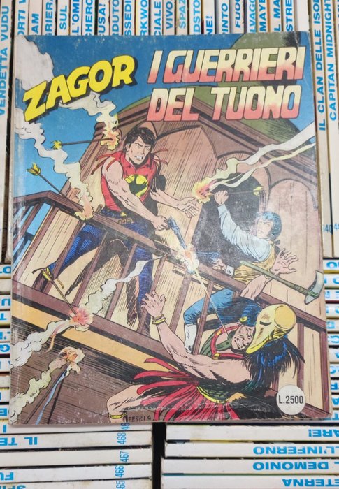 Zagor 401/500 - sequenza completa - 100 Comic - Første udgave - 1994