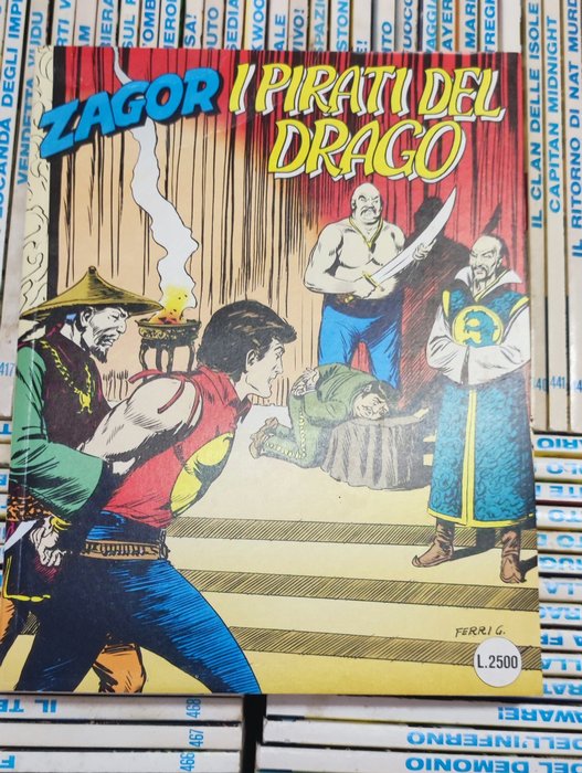 Zagor 401/500 - sequenza completa - 100 Comic - Første udgave - 1994