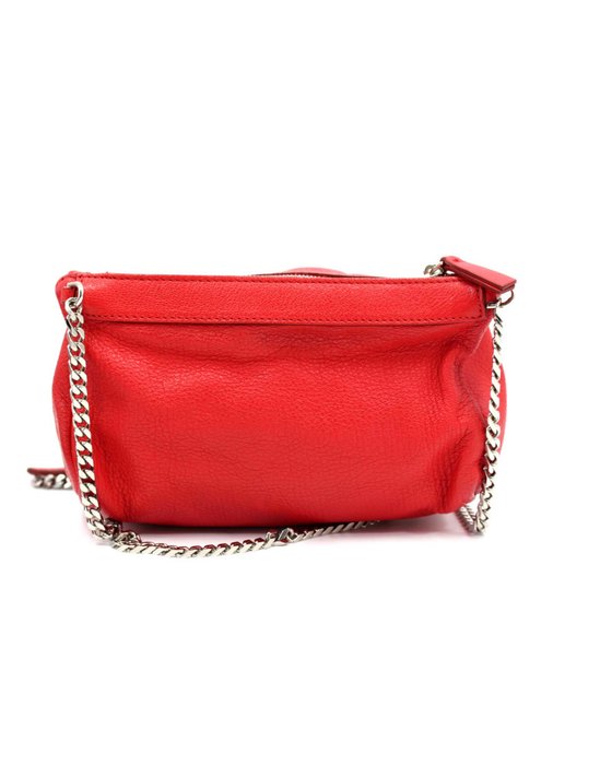 Givenchy - Pandora piccola pelle rossa - Håndtaske