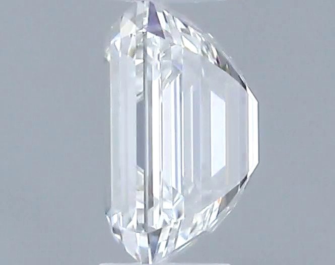 Ingen mindstepris - 1 pcs Diamant  (Natur)  - 0.40 ct - Smaragd - F - IF - Gemological Institute of America (GIA) - *EX VG Ingen*