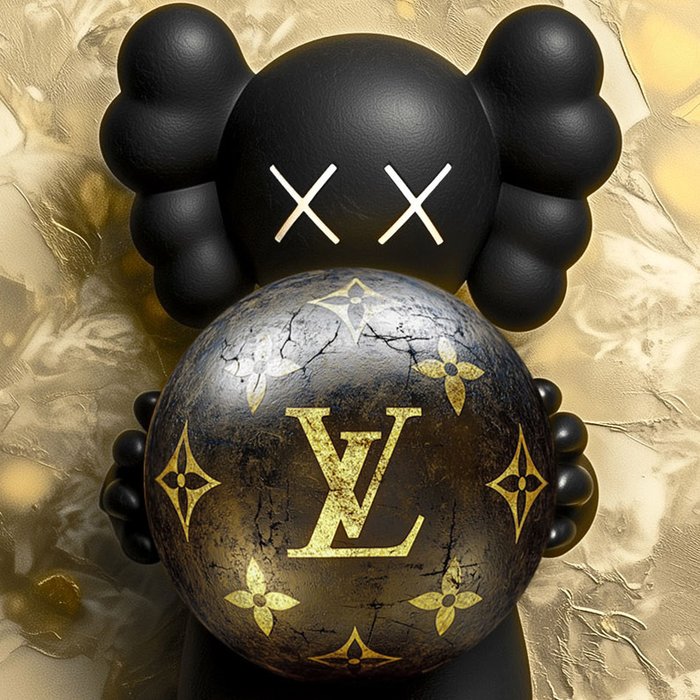 Artxlife - Kaws Take my Vuitton Moon [XXL]