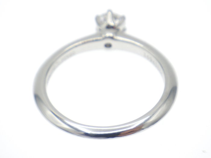 Ingen mindstepris - Tiffany  Co. - Ring - Solitaire Diamond 0.23ct Platinum 950 Ring Platin, Platiunm 950