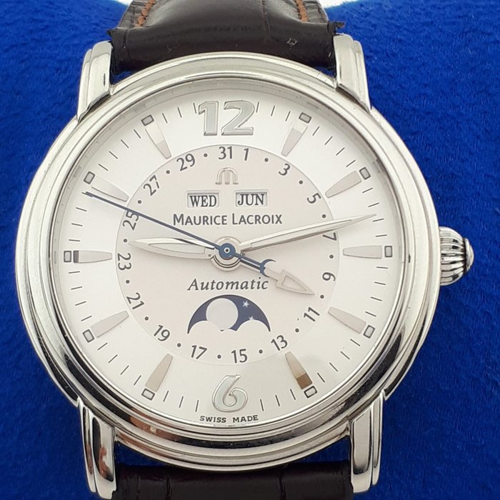 Maurice Lacroix - Masterpiece Masterpiece Phases de Lune Triple Date Automatic - MP6347 - Mænd - 2011-nu