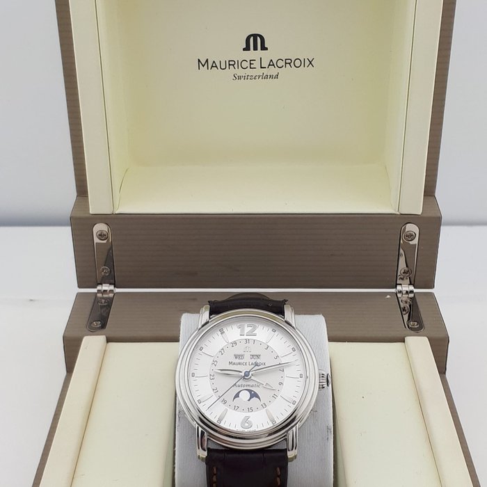 Maurice Lacroix - Masterpiece Masterpiece Phases de Lune Triple Date Automatic - MP6347 - Mænd - 2011-nu