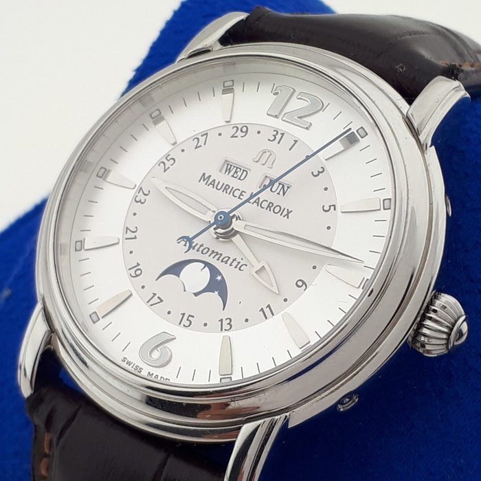 Maurice Lacroix - Masterpiece Masterpiece Phases de Lune Triple Date Automatic - MP6347 - Mænd - 2011-nu