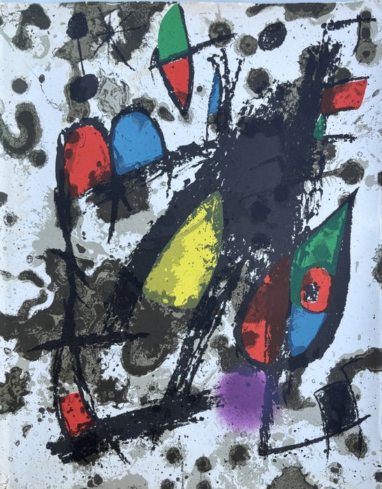 Joan Miro (1893-1983) - Original Lithograph XII (1975)