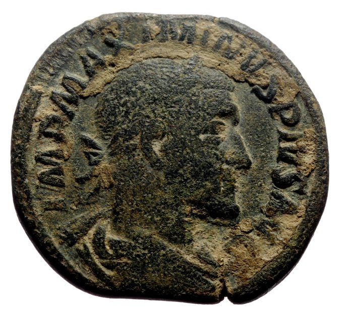 Romarriket. Maximinus Thrax (AD 235-238). Sestertius  (Ingen mindstepris)