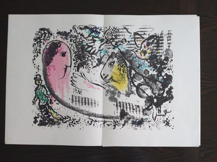 Marc Chagall (1887-1985) - Two original Lithographs (from DLM 182)