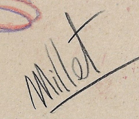 Millet - 1 Original colour drawing - Action Comics - amistat - 2024