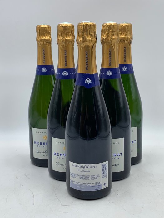 Besserat De Bellefon, Grande Tradition - Champagne Brut - 6 Flasker (0,75 L)