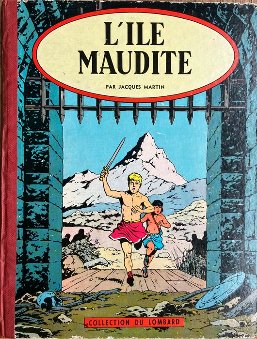 Alix T3 - L’Île maudite - C - 1 Album - Første udgave - 1957