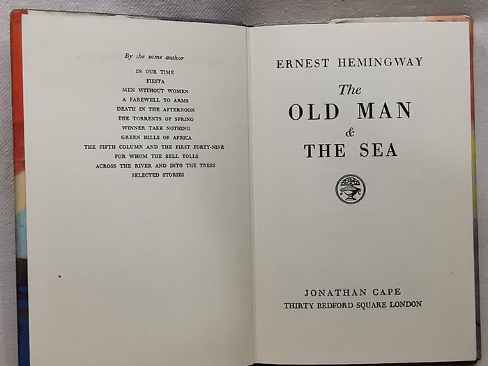 Ernest Hemingway - The Old Man and The Sea - 1963