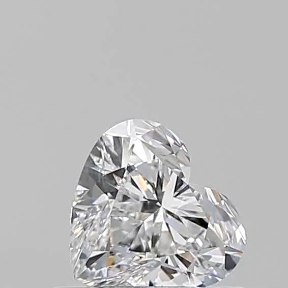 Ingen mindstepris - 1 pcs Diamant  (Natur)  - 0.56 ct - Hjerte - E - VVS1 - Gemological Institute of America (GIA) - *EX VG*