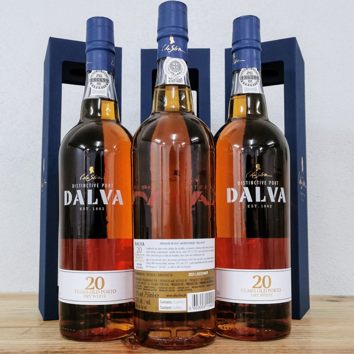 Dalva 20 Years Old Dry White -  Porto  - 3 Flaske (0,75L)