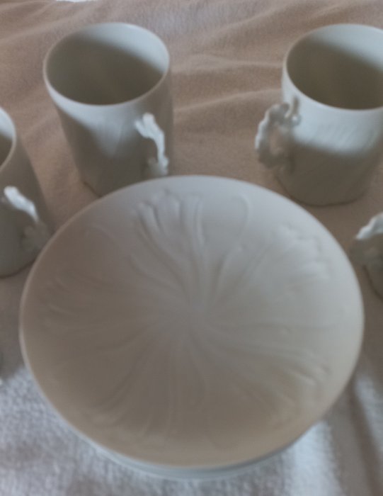 Limoges Giraud - Kaffe og te service (6) - Porcelæn