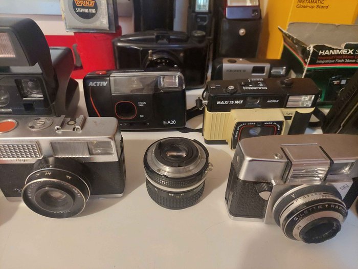 Agfa, Kodak, other Big Lot Analog Camera's And Accessories Analogt kamera