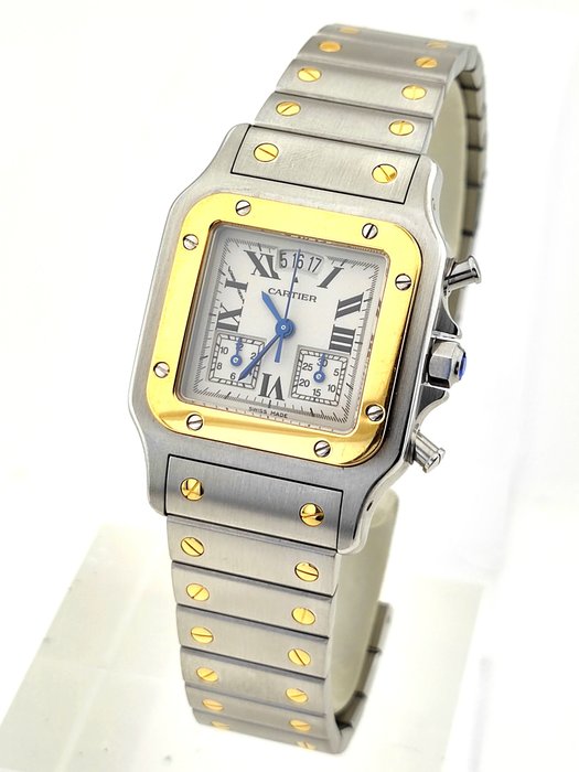 Cartier - Santos Galbée - 2425 - Mænd - 2000-2010