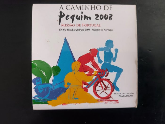 Portugal. 2 1/2 Euro 2008 "A Caminho de Pequim" Proof  (Ingen mindstepris)