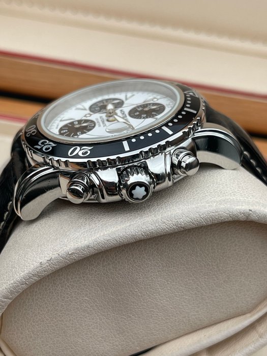 Montblanc - Meisterstuck Panda Sport Automatic Chronograph Full set - 7034 - Mænd - 2011-nu