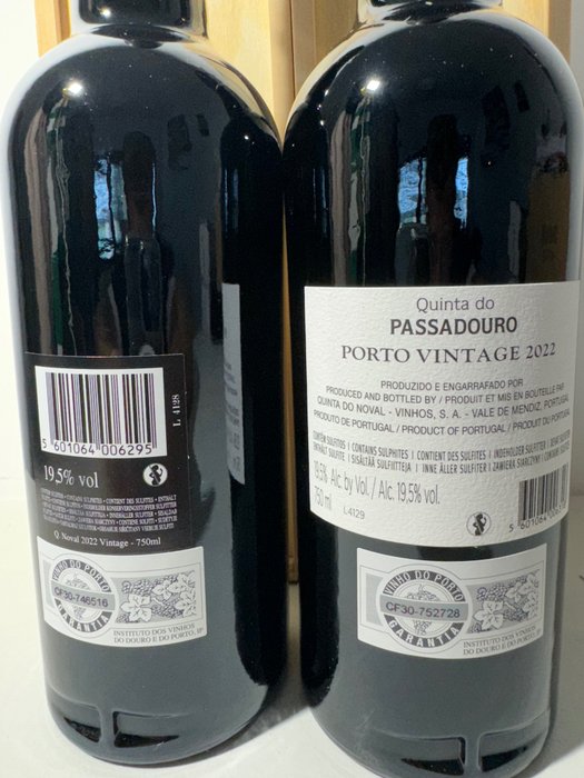 2022 Quinta do Noval  Quinta do Passadouro - Vintage Port -  Porto  - 2 Flasker (0,75 L)