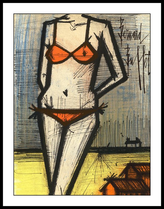 Bernard Buffet (1928-1999) - La Plage