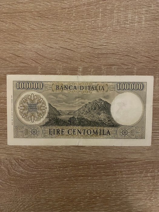 Italien. - 100.000 Lire 1970 "Manzoni" - Gigante BI 82B2; Pick 100b  (Ingen mindstepris)