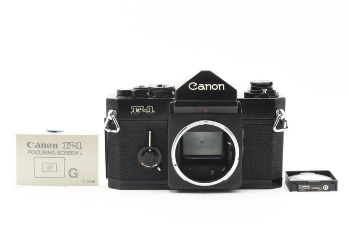 Canon F-1  Early Model + replacement screen L Reflekskamera med enkelt linse (SLR)