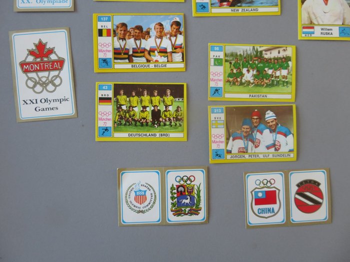 Panini - Olympic Games München 72 - 94 Loose stickers