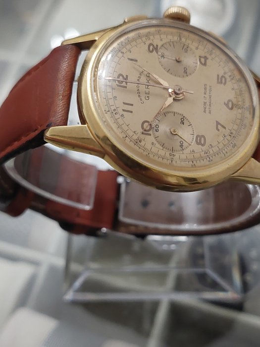 Gerka Watch - Jumbo Chronograph - Ingen mindstepris - Mænd - 1970-1979