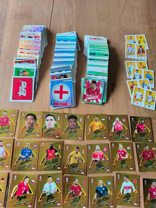 Topps - Euro 2024 - Starterpack + 21 SP + Complete loose Sticker Set