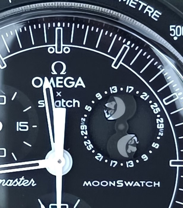 Swatch - MoonSwatch. Mission to the MoonPhase (Black) - Ingen mindstepris - Mænd - 2011-nu