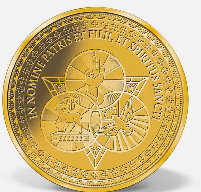 Vatikanstaten. Gold medal Vatikan 1/200 Oz (.999)  (Ingen mindstepris)