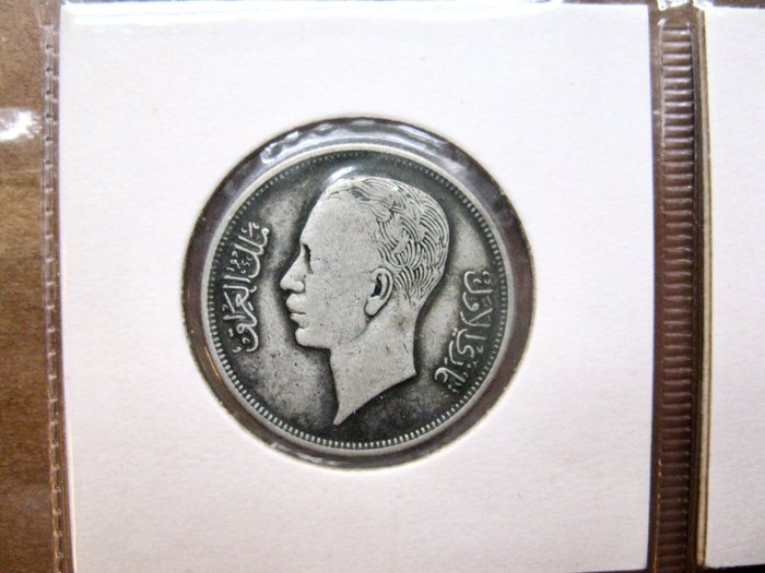 mellem Østen. Collection 47 various coins 1902-1979 including silver  (Ingen mindstepris)