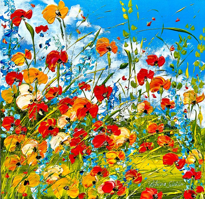 Patrizia Schüller - Strahlender Sommergruß mit bunten Blüten