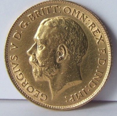 Storbritannien. Georg 5.. 1/2 Sovereign 1913