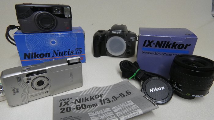 Nikon Nuvis S 2000 / Nuvis  75 / Pronea 600 +  IX Nikkor  20-60 mm Analogt kamera