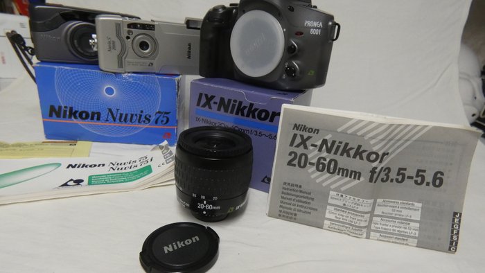 Nikon Nuvis S 2000 / Nuvis  75 / Pronea 600 +  IX Nikkor  20-60 mm Analogt kamera